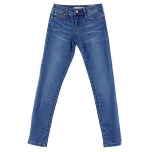 TRACTR GIRLS Medium Wash Mid Rise Skinny Jeans Size 10